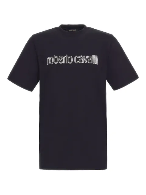 Roberto Cavalli playera con logo estampado