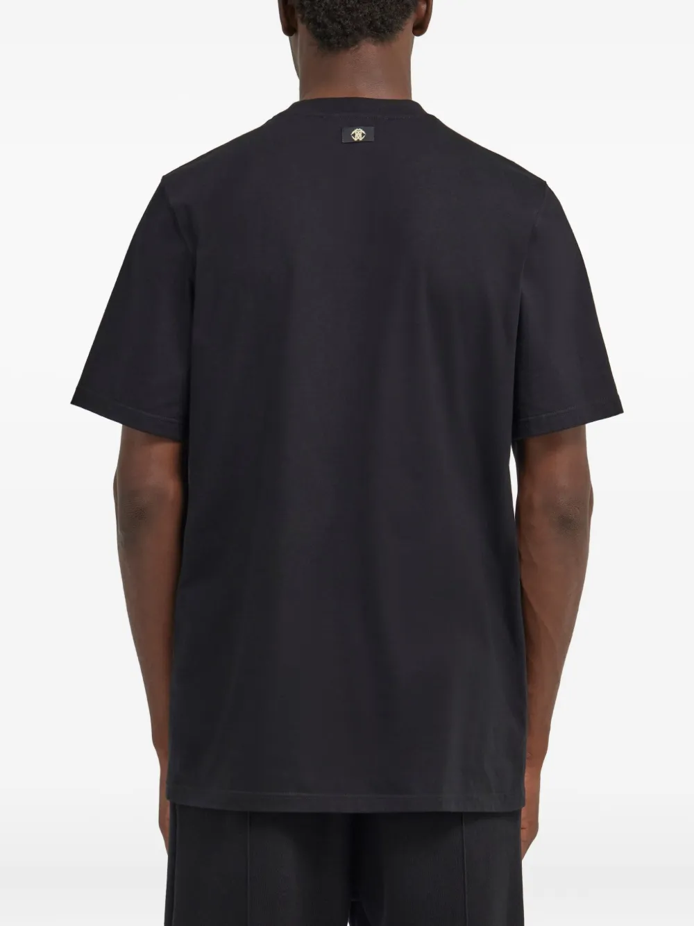 Roberto Cavalli T-shirt met logo Zwart