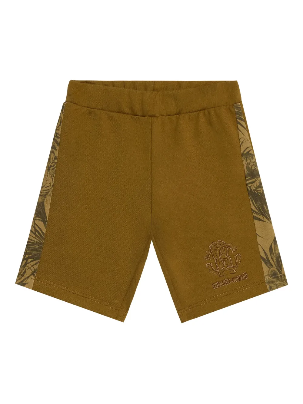 Roberto Cavalli Junior Costume da bagno con logo - Marrone