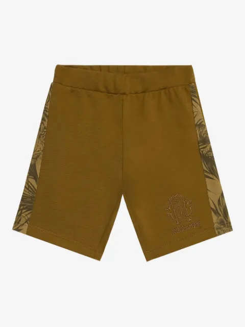 Roberto Cavalli Junior logo-detail shorts 