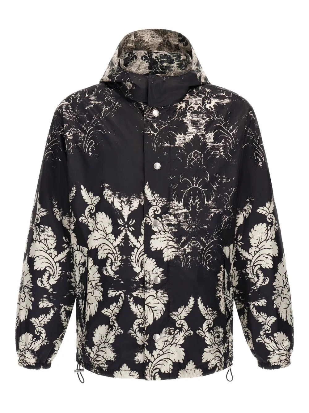 Roberto Cavalli chamarra con estampado brocato | negro | Image 1