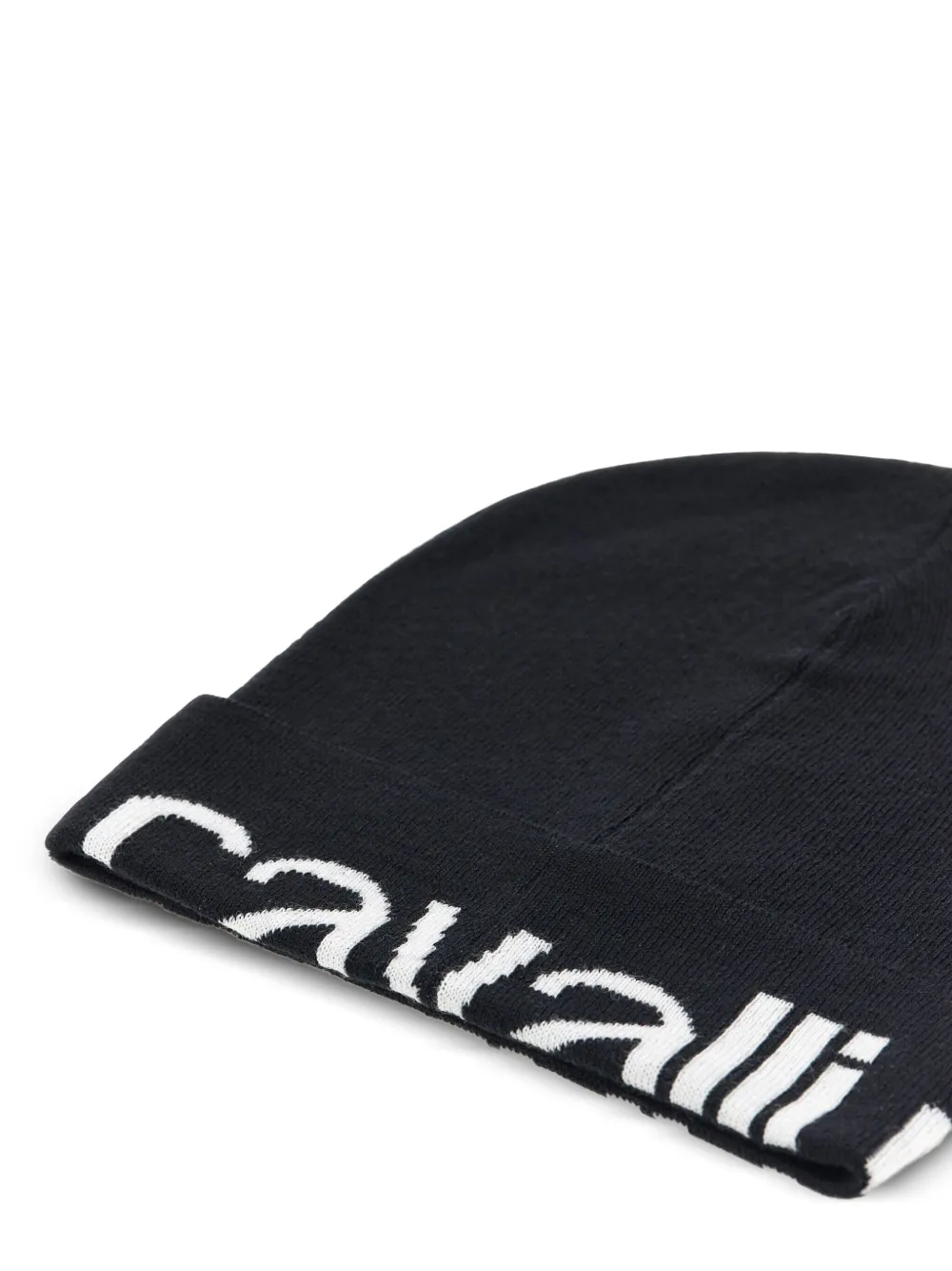 Roberto Cavalli Muts met logo Zwart