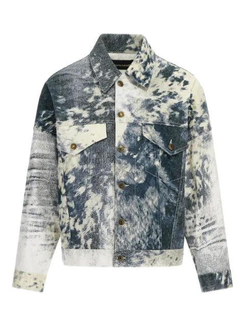 Roberto Cavalli appaloosa print jacket
