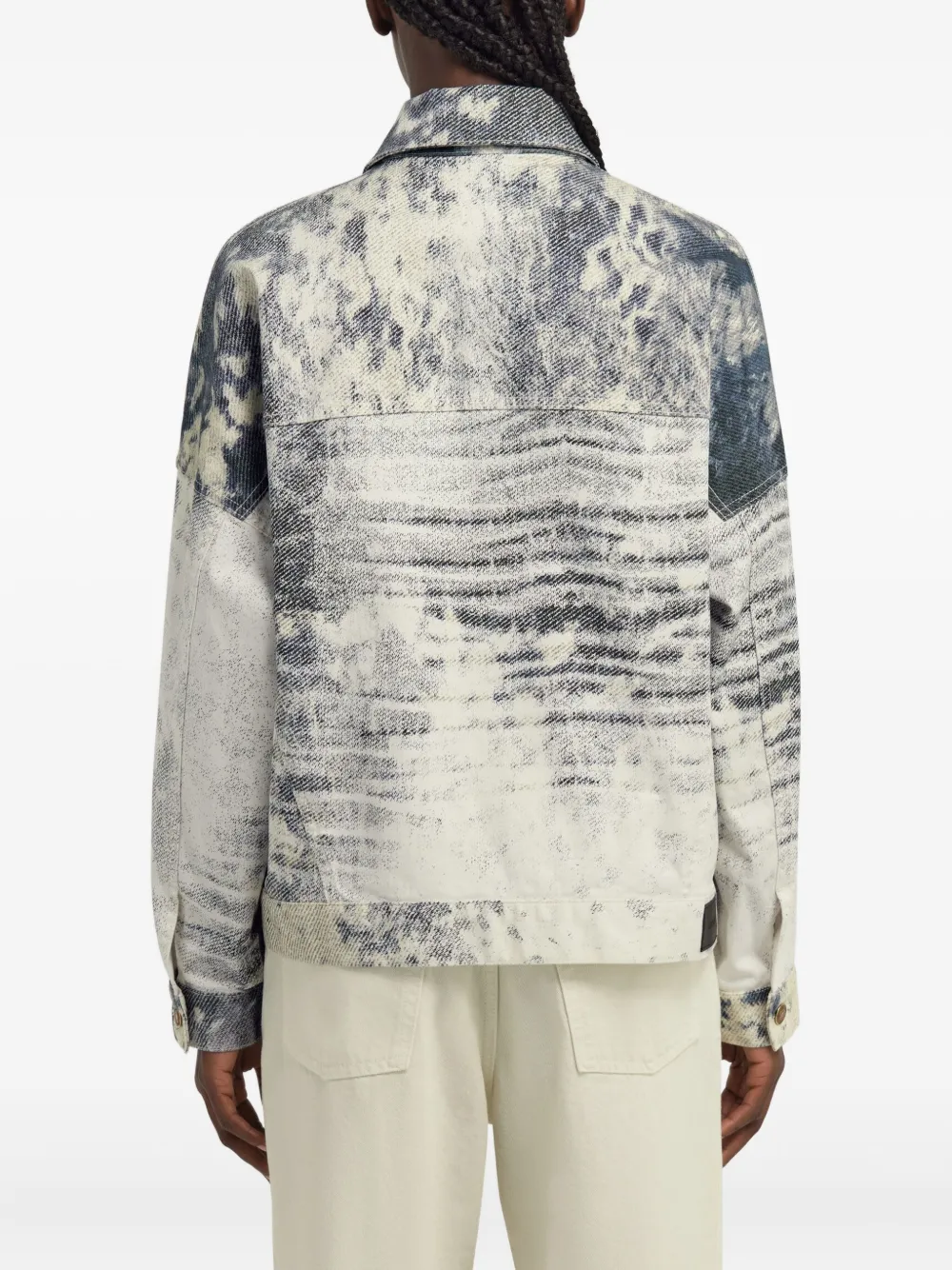 Roberto Cavalli Jack met print Blauw