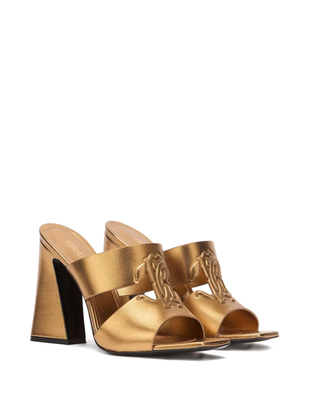 Roberto Cavalli mules con tacón en relieve | Mules con tacón | Image 2