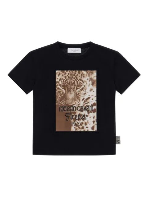 Roberto Cavalli graphic-print t-shirt