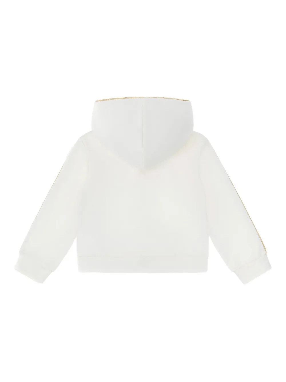 Roberto Cavalli Katoenen sweater met logo Wit