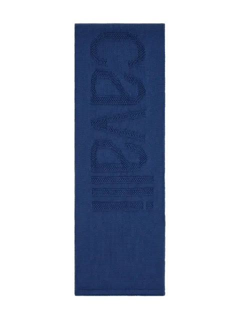 Roberto Cavalli bufanda con logo bordado