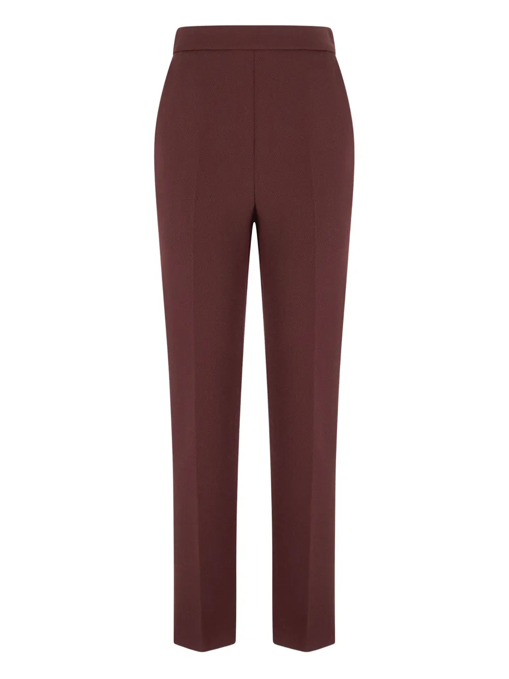 Roberto Cavalli Wool Trousers In Red