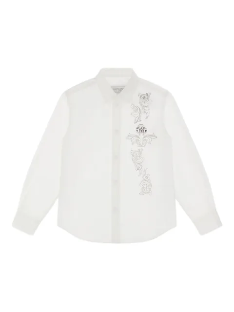 Roberto Cavalli camisa con motivo del logo