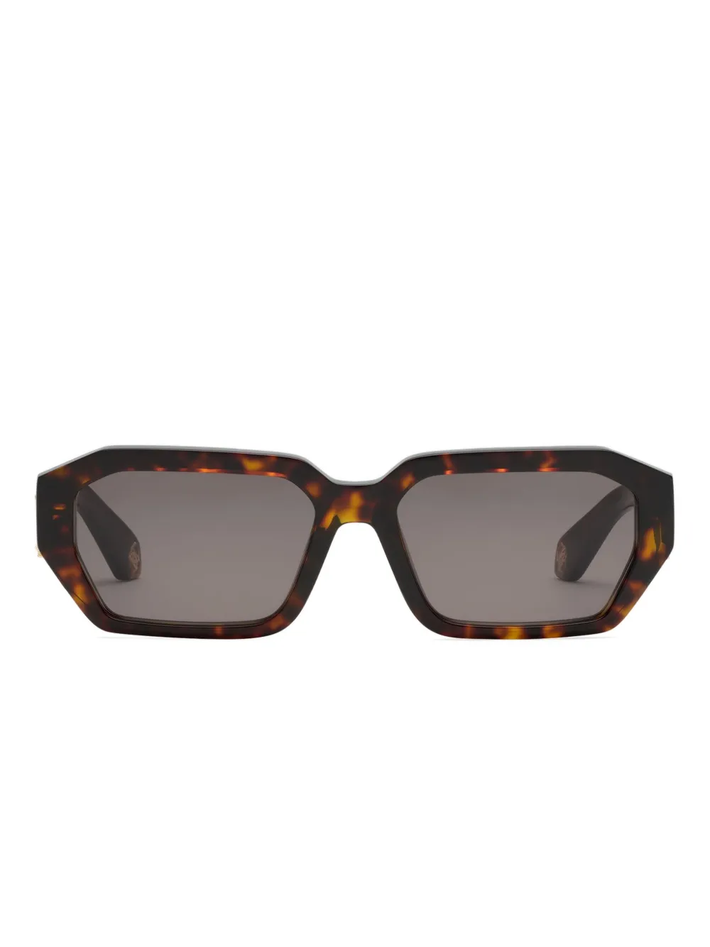 Roberto Cavalli geometric-frame sunglasses | Brown | Image 1
