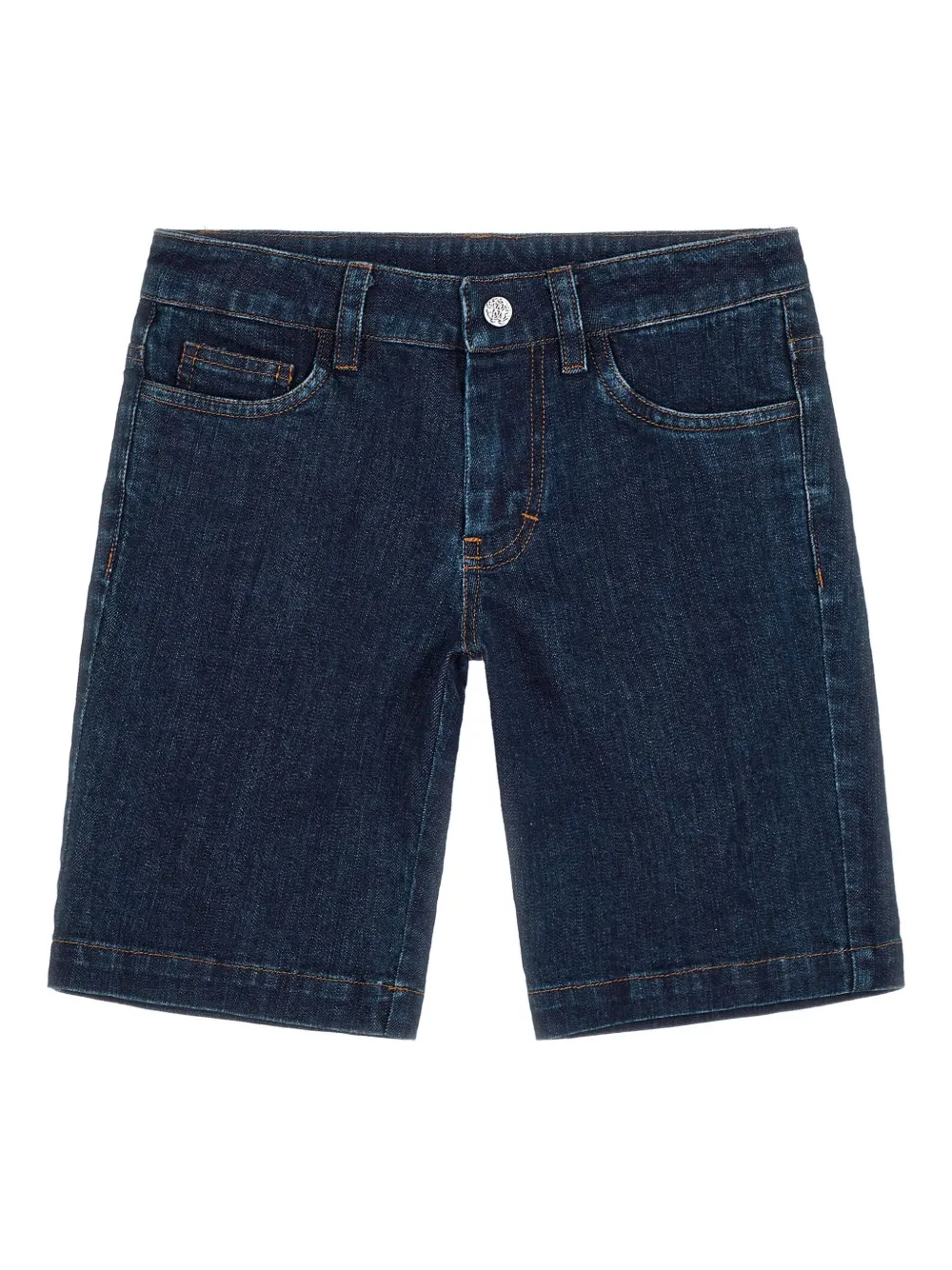 Roberto Cavalli Junior Shorts met RC-logo Blauw