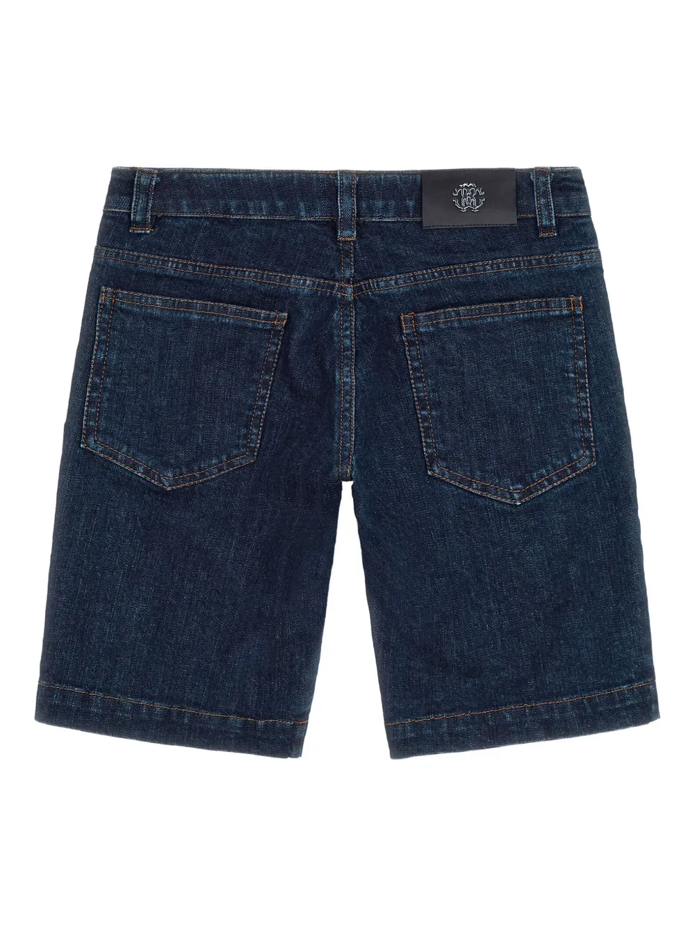 Roberto Cavalli Junior Shorts met RC-logo Blauw