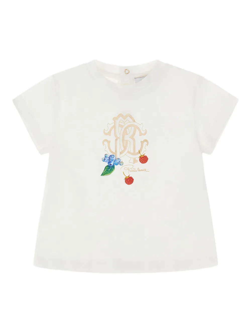 Roberto Cavalli playera con logo estampado | blanco | Image 1