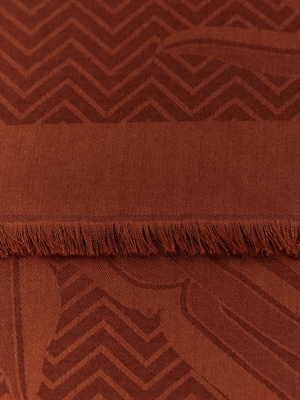 Roberto Cavalli Stropdas met logo-jacquard - Rood
