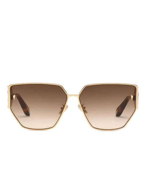 Roberto Cavalli logo-plaque sunglasses