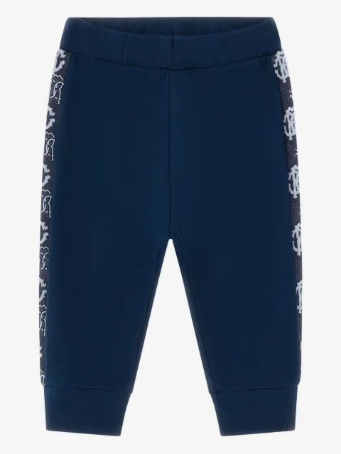 Roberto Cavalli Junior logo-appliqué trousers