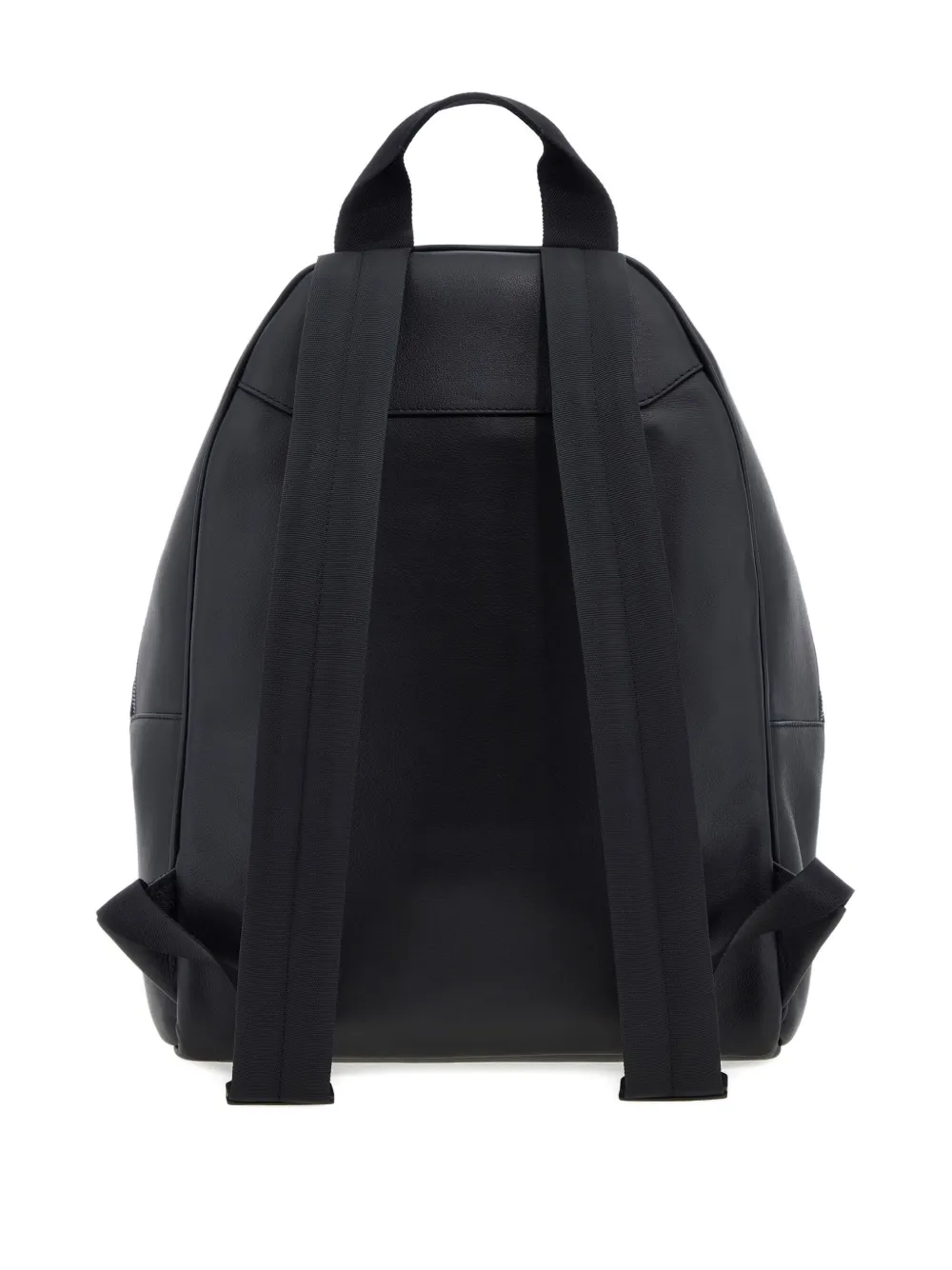 Roberto Cavalli Logo Zip Backpack In Burgundy