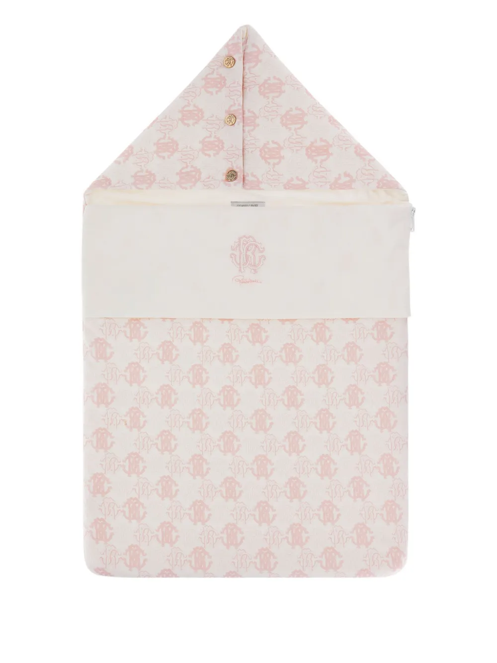 Roberto Cavalli monogram sleeping bag - Rosa