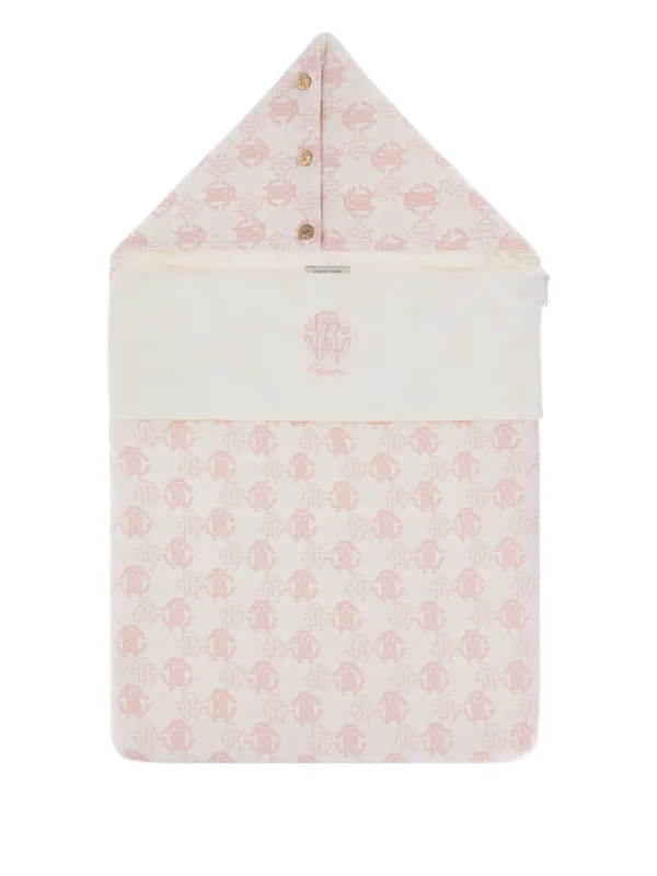 Roberto Cavalli Monogram Sleeping Bag Pink FARFETCH IL - Main Image