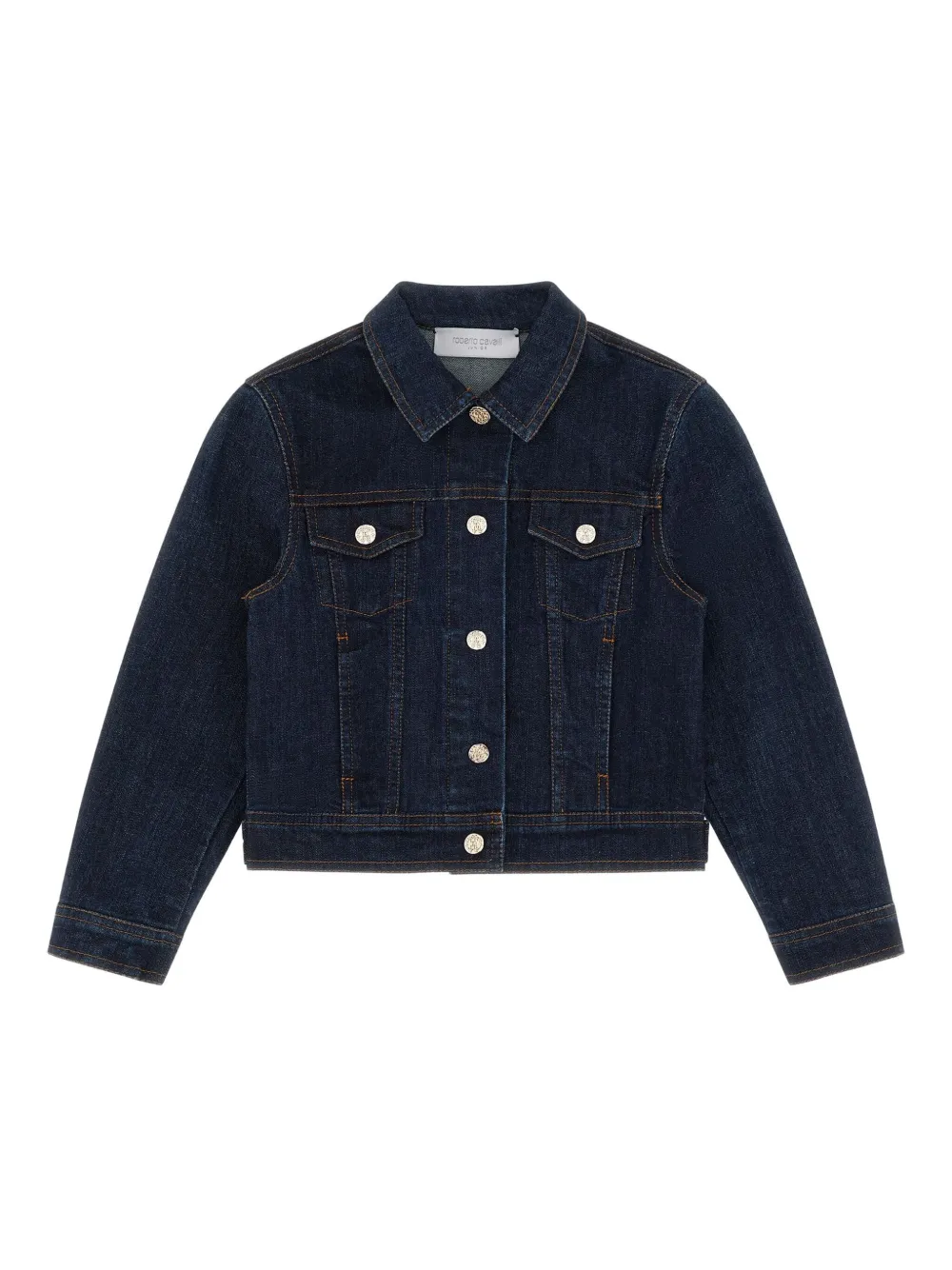 Roberto Cavalli Junior Giacca con cappuccio - Blu
