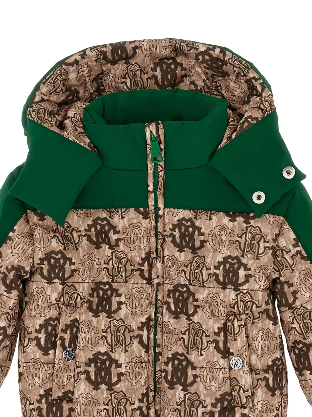 Roberto Cavalli Jack met monogramprint Bruin