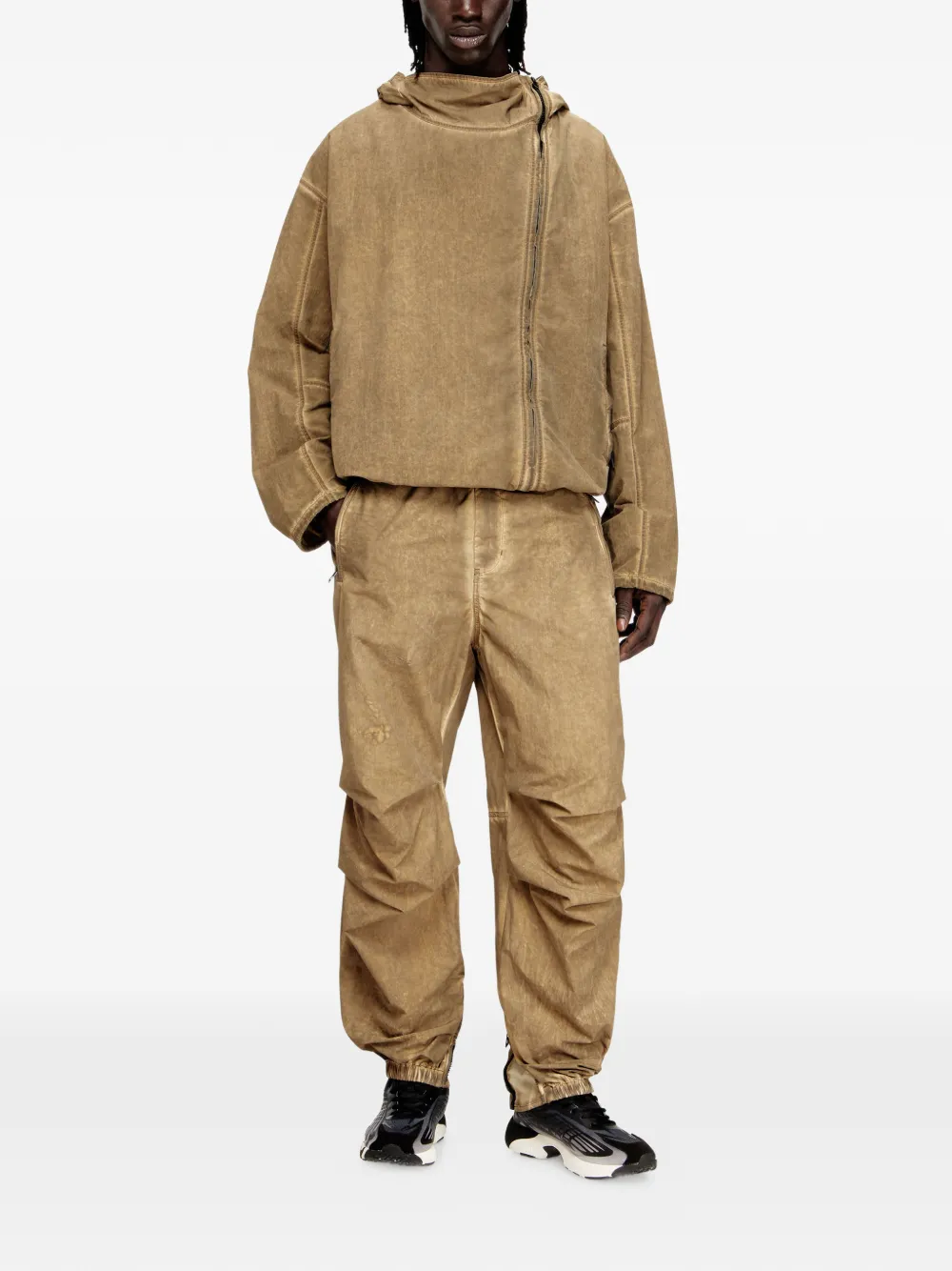 Diesel P-Stitch-Treat zip-pocket trousers - Beige