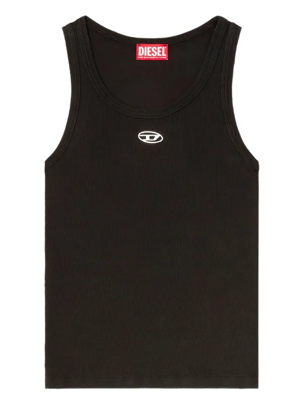 Diesel Oval Dロゴ タンクトップ | ブラック | FARFETCH JP