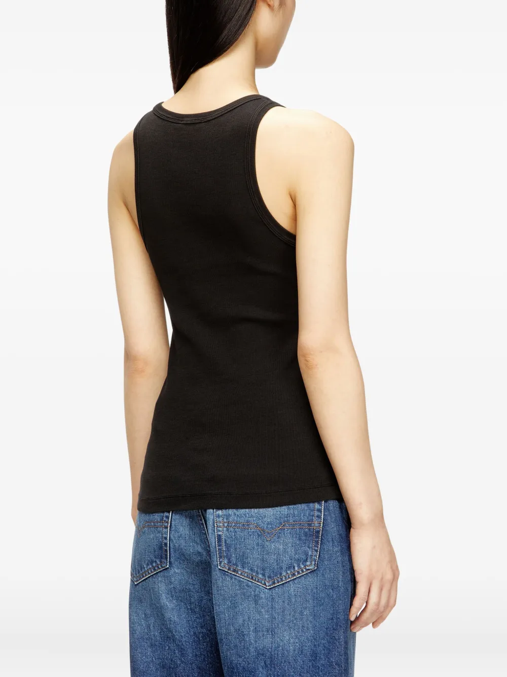 Diesel T-Anki tanktop met logo Zwart