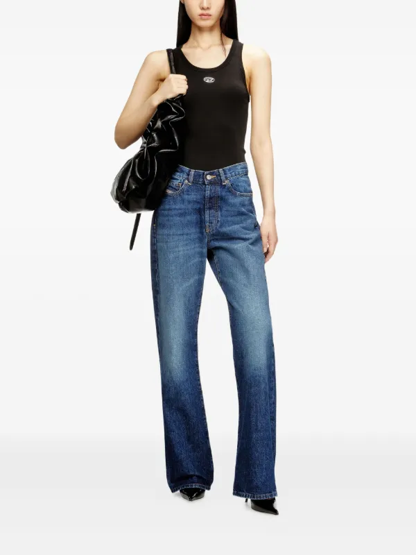 Diesel Oval Dロゴ タンクトップ | ブラック | FARFETCH JP