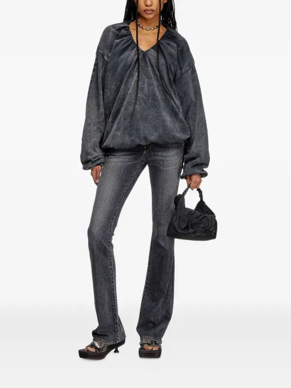 Diesel ブーツカット ジーンズ | ブラック | FARFETCH JP