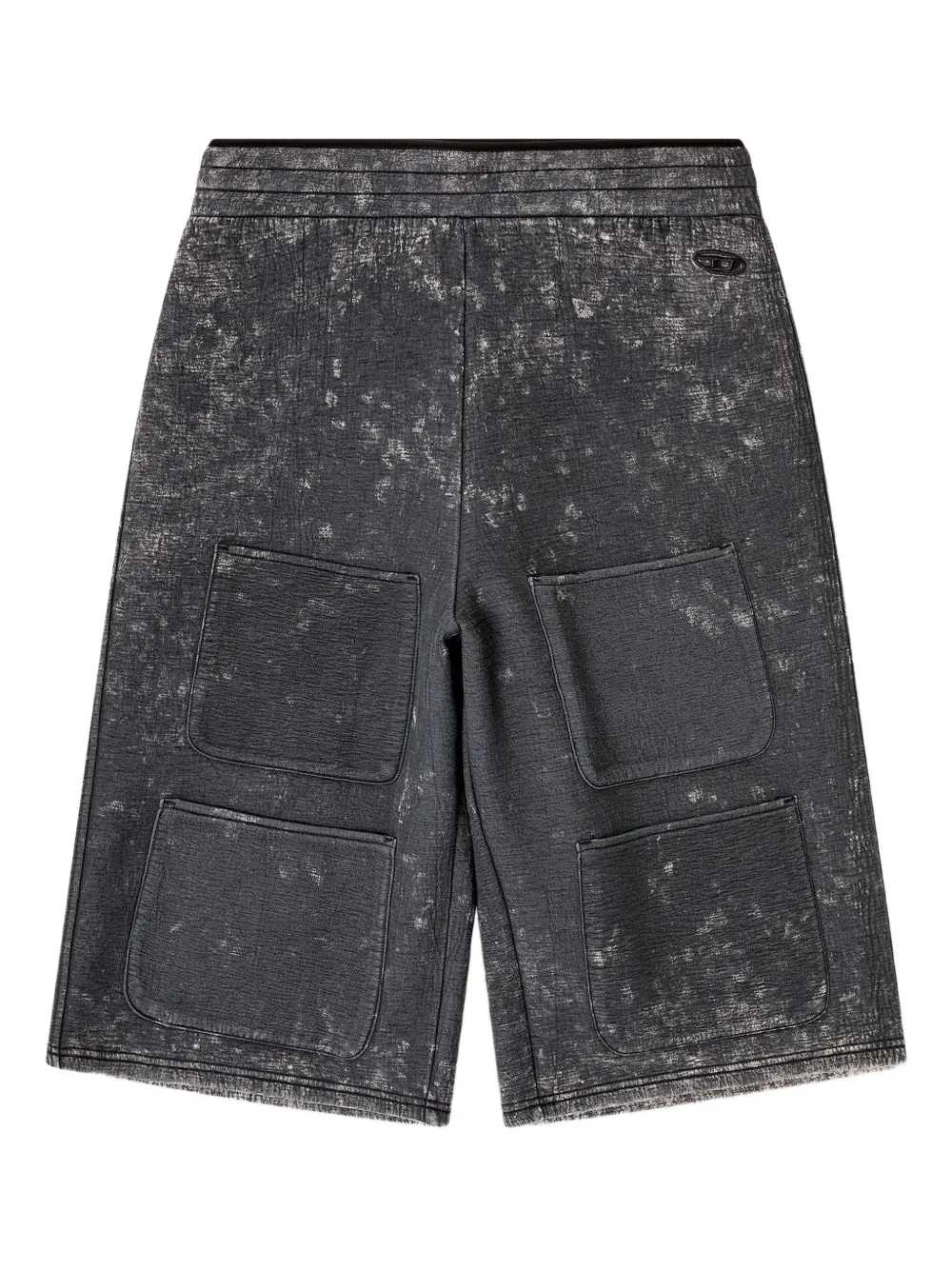 Diesel S-Typ patch-pocket shorts - Nero