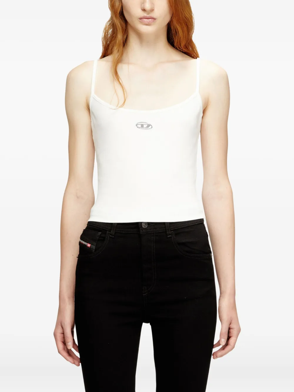 Diesel T-Hupy-Od top Wit