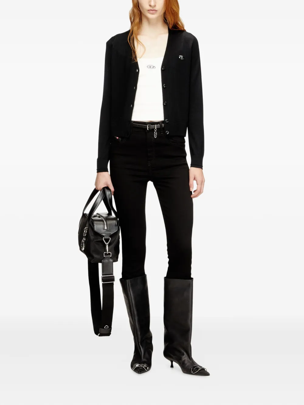 Diesel T-Hupy-Od top Wit