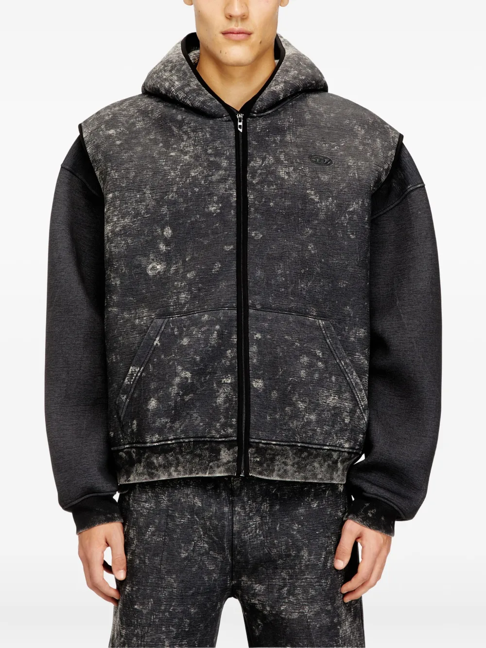 Diesel S-BOXT-CHAN-SL hooded gilet | Waistcoats & Gilets | Image 2
