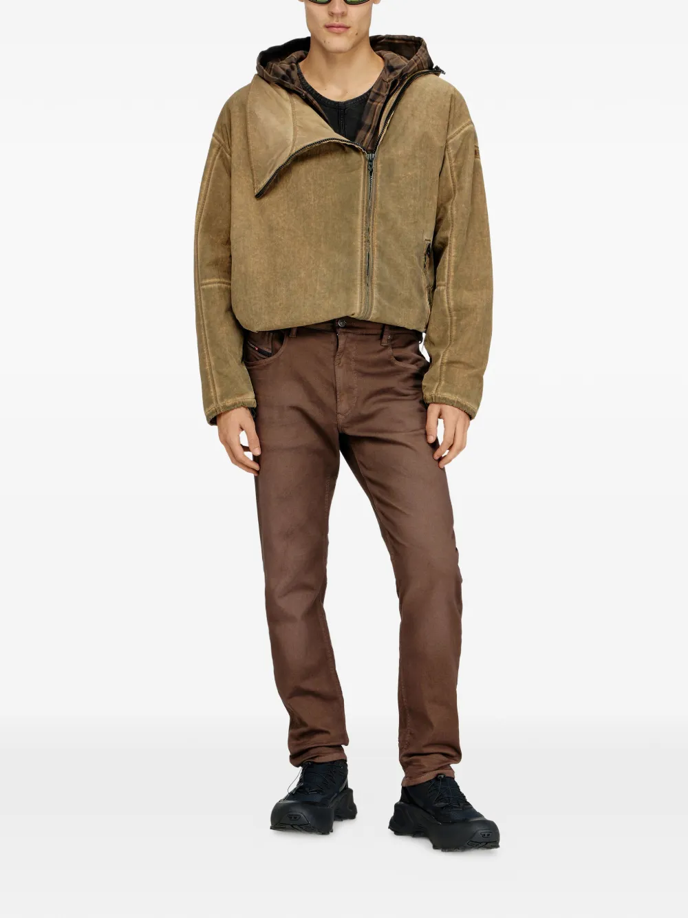  Diesel D-krooley-bw Jeans - Brown 