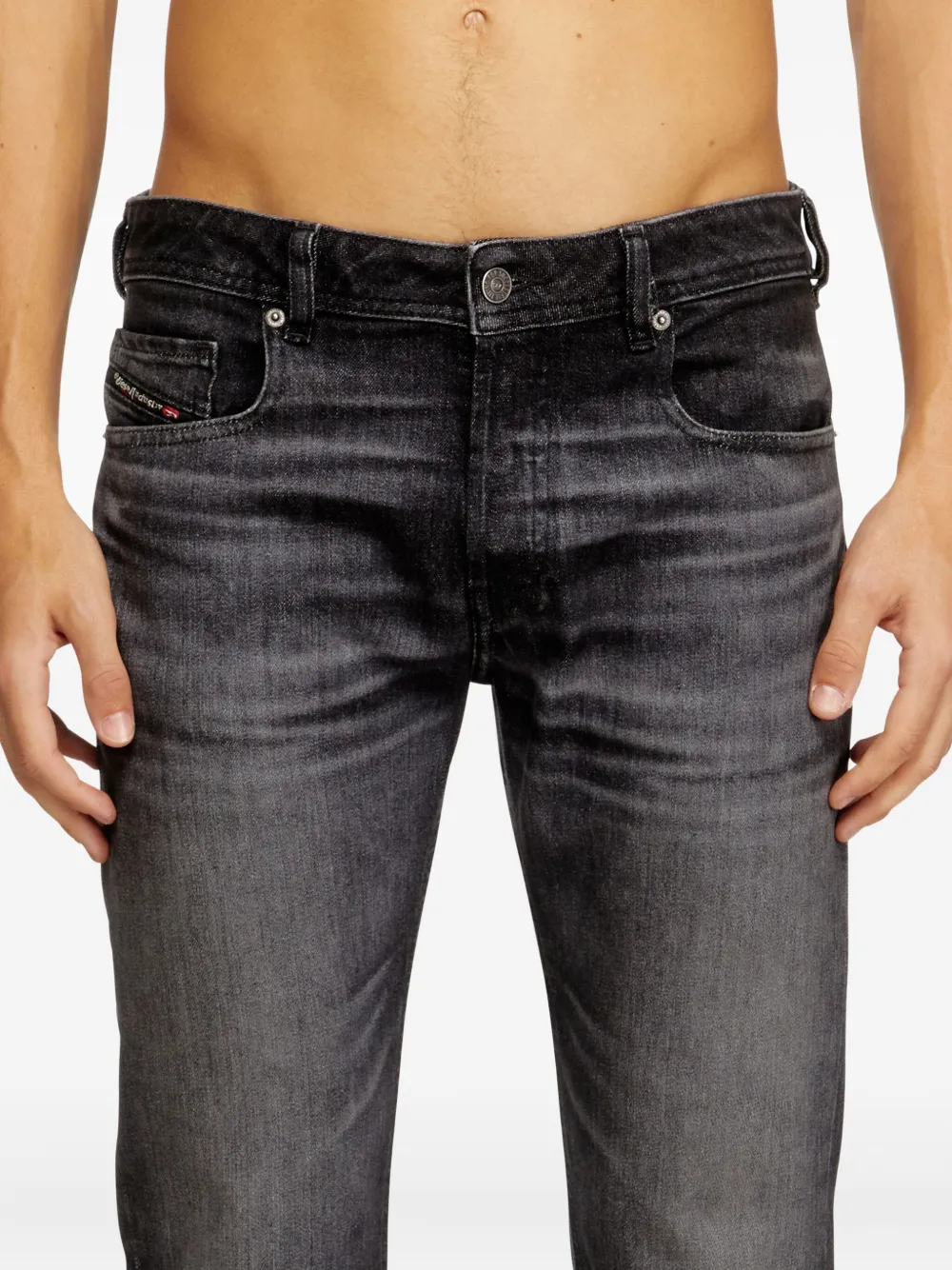 Diesel Bootcut 2007 Zatiny 09n48low jeans Grijs