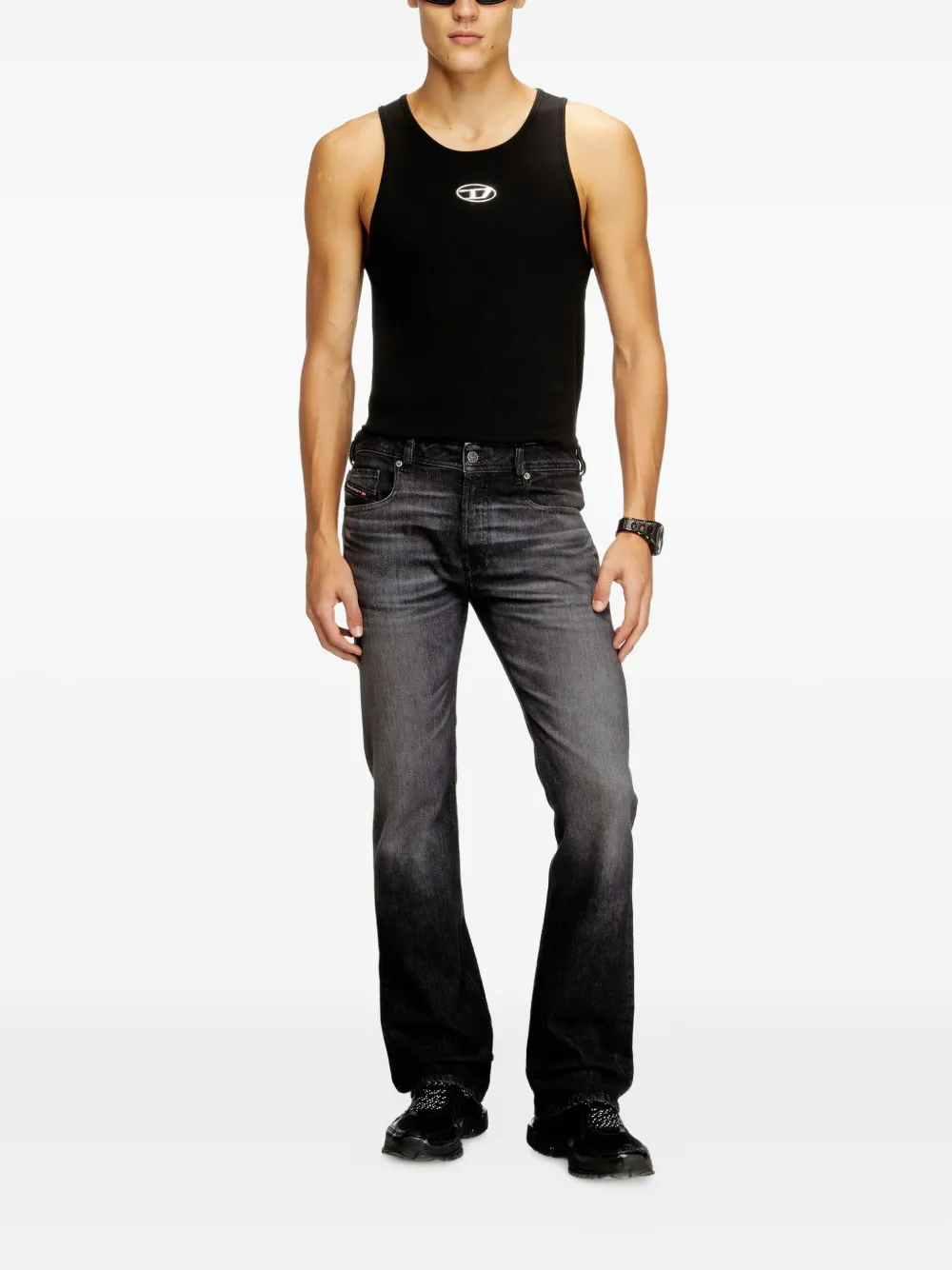 Diesel Bootcut 2007 Zatiny 09n48low jeans - Grijs