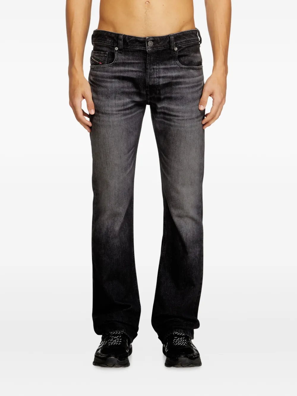 Diesel Bootcut 2007 Zatiny 09n48low jeans Grijs