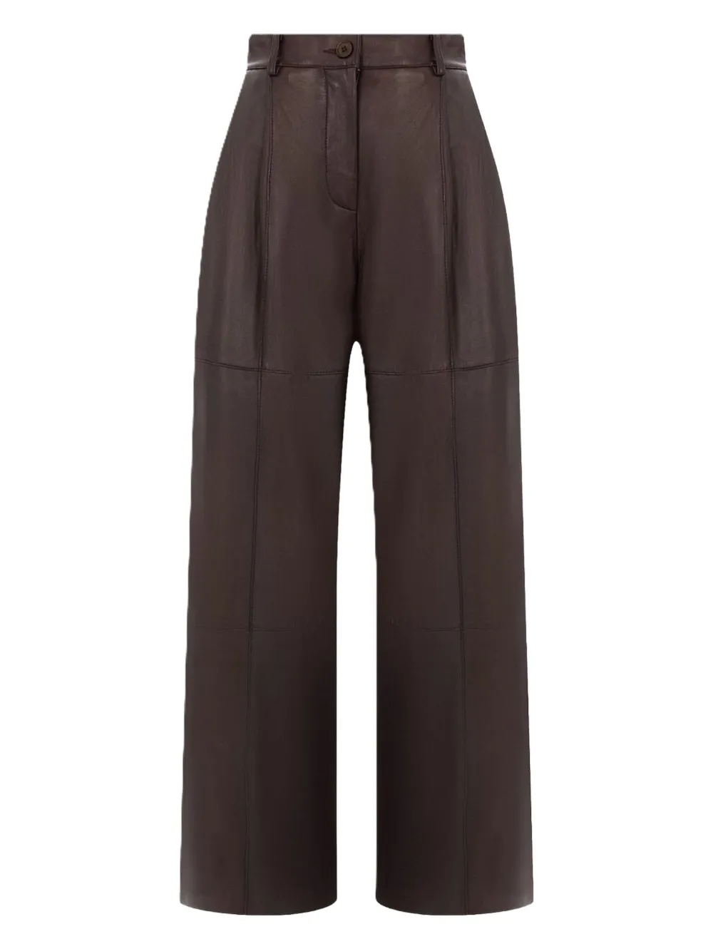 P.A.R.O.S.H. leather trousers | Brown | Image 1