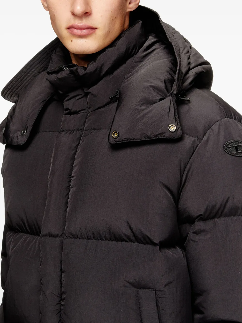 Diesel W-Rolfys ダウンジャケット | ブラック | FARFETCH JP