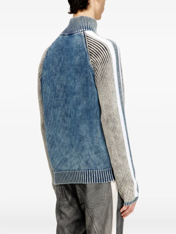 Diesel K-Heronimo raglan-sleeve Cardigan | Blue | FARFETCH