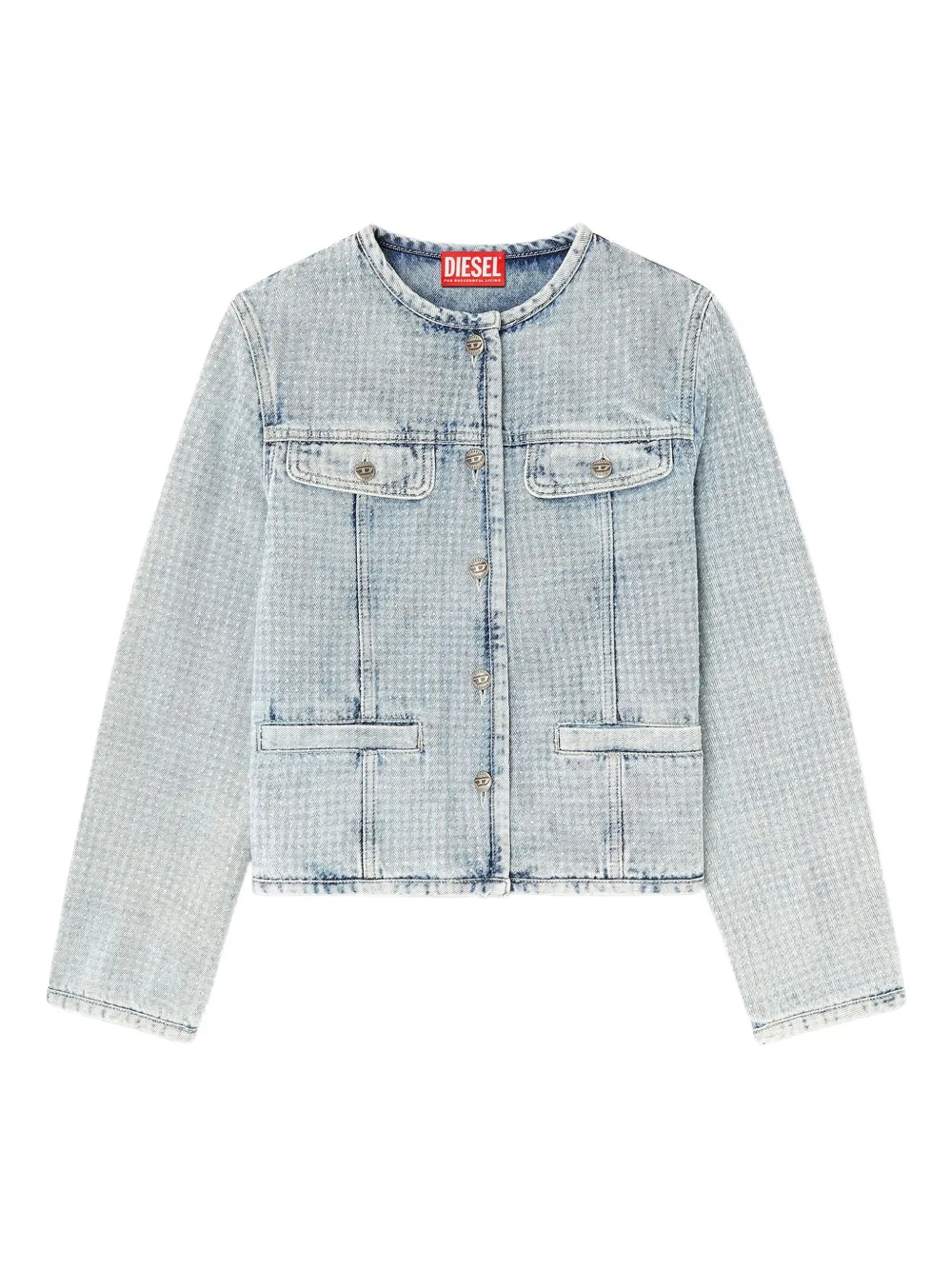 Diesel button-fastening denim jacket | Blue | Image 1