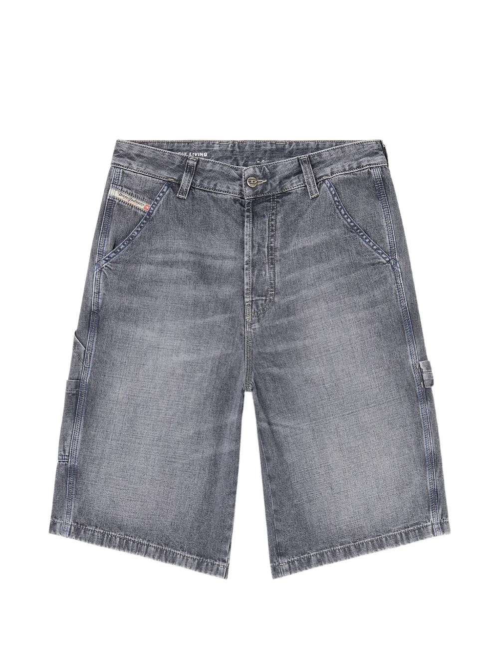 Diesel D-Livery denim shorts - Grigio
