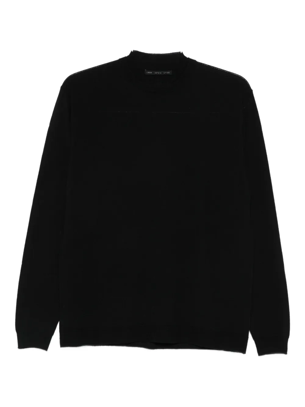 Low Brand suéter con cuello redondo | negro | Image 1