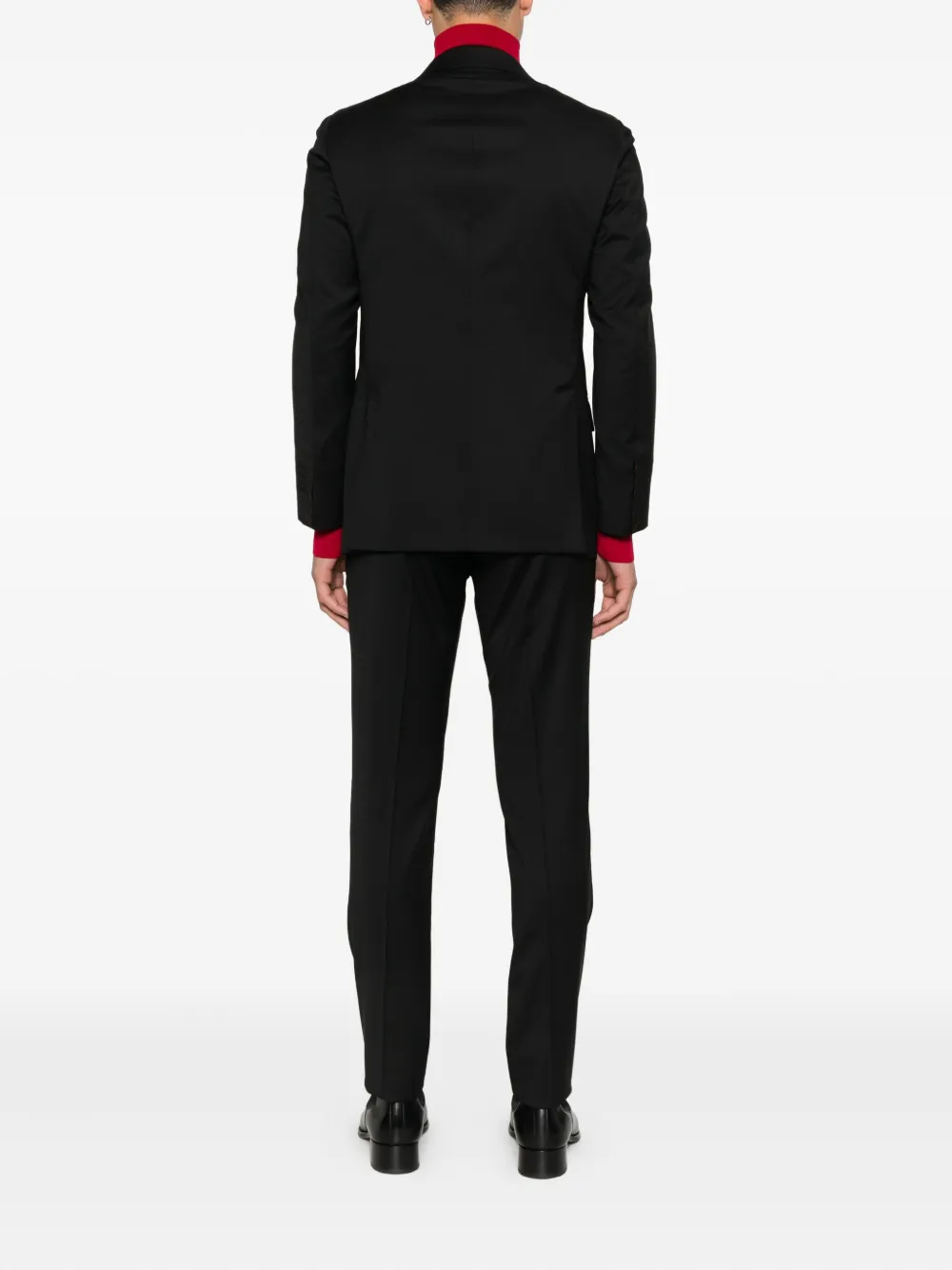 Peak-Lapel Single-Breasted Suit