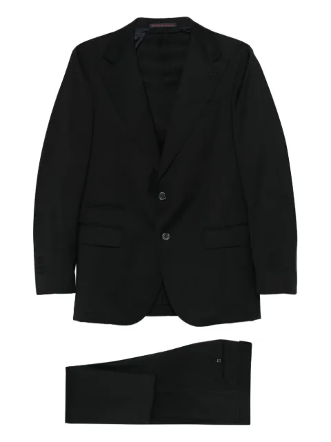 Bagnoli Sartoria Napoli peak-lapel single-breasted suit