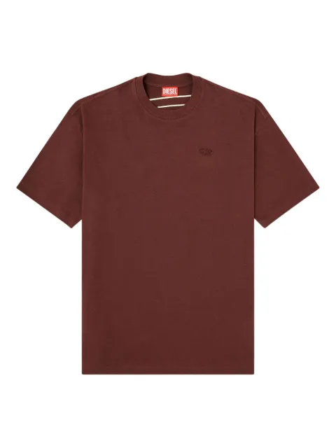 Diesel playera T-Boggy-Megoval-D con logo bordado