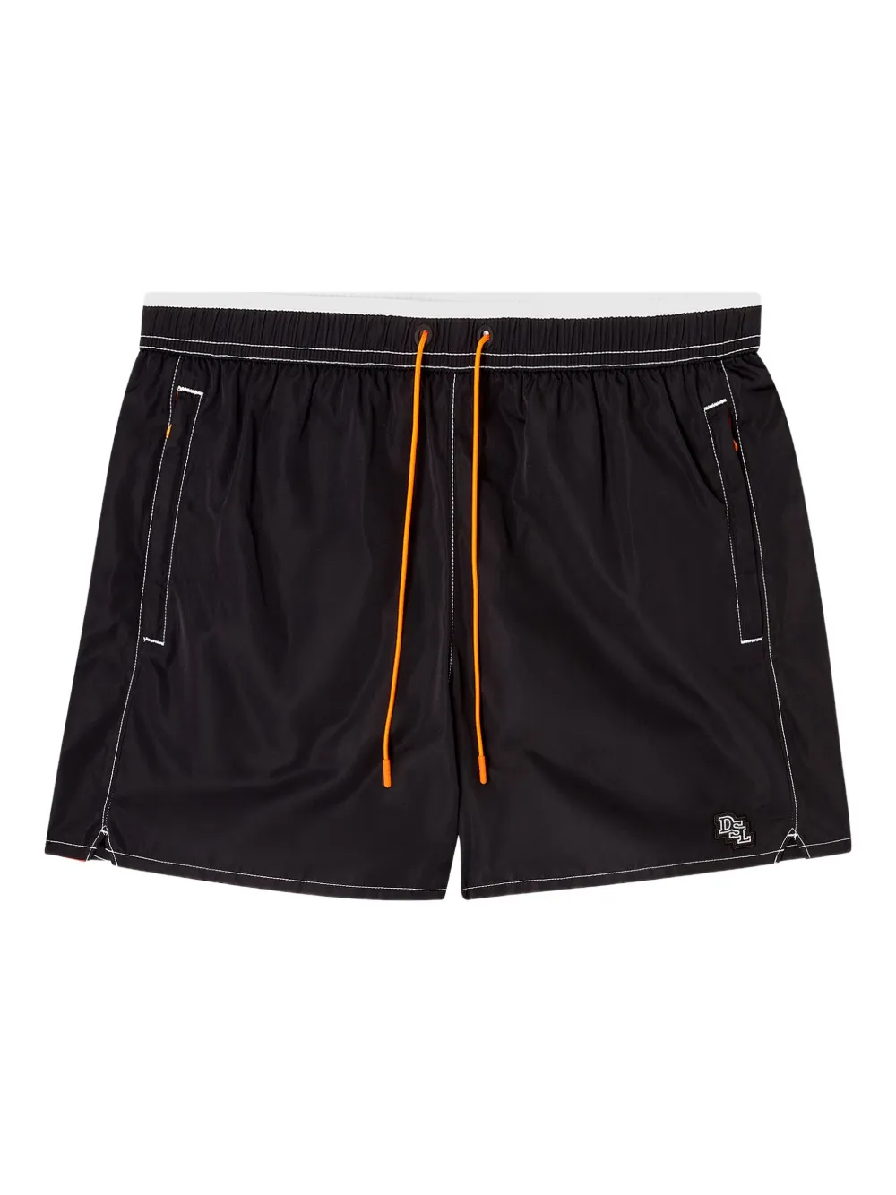Diesel Soccer-41-D-Pop-B drawstring swim shorts | Black | Image 1