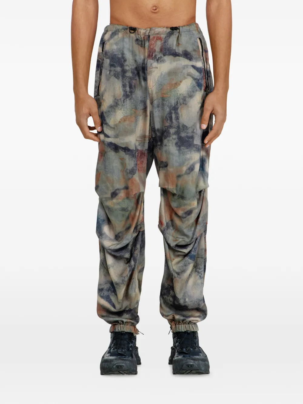  Diesel Stitched Trousers - Blue 